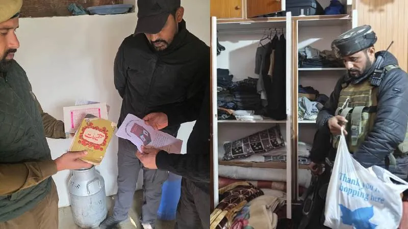 पुलवामा में NIA कोर्ट के आदेश पर बड़ी कार्रवाई, प्रतिबंधित सामग्री बरामद