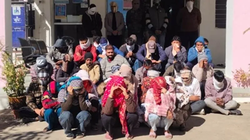 उदयपुर में हाई-प्रोफाइल रेव पार्टी का भंडाफोड़, 39 गिरफ्तार