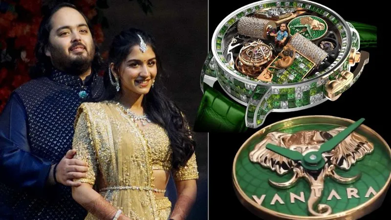 राउंड-राउंड घूमते शेर-चीते,हाथी, बीच में बैठे अनंत अंबानी, 13.7 करोड़ की घड़ी में समाया पूरा वंतारा