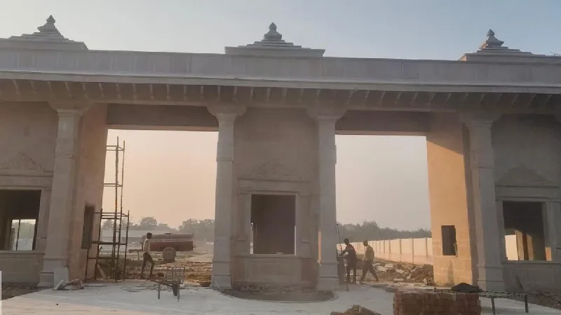 राम भक्तों के स्वागत के लिए तैयार हो रहा भव्य भरत द्वार, अयोध्या में योगी सरकार का बड़ा प्रोजेक्ट