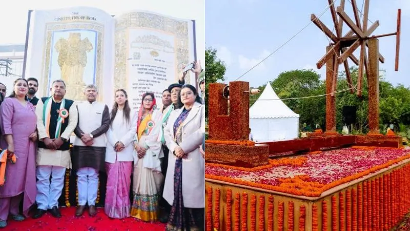 UP में खेल खेल में बच्चे समझेंगे संविधान, कचरे को रिसाइकल कर बनाया अनोखा 'संविधान पार्क', देश के लिए बना मिसाल