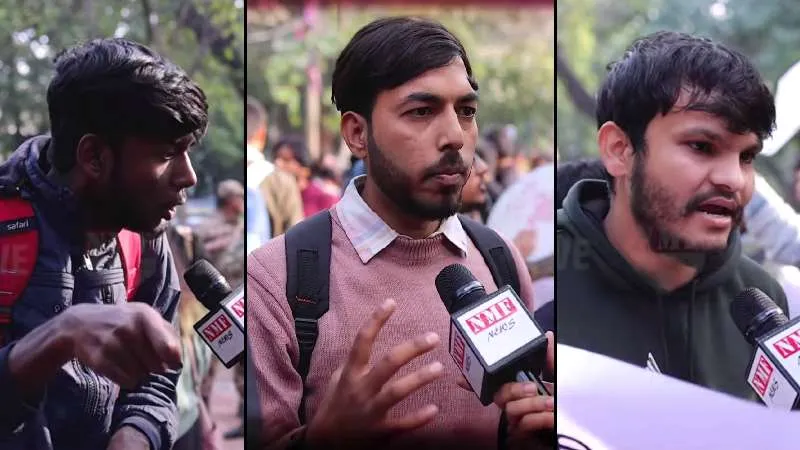 UGC का अता पता नहीं SC/ST/OBC सवर्ण पत्रकार से भिड़ गये, DU में जमकर काटा बवाल!