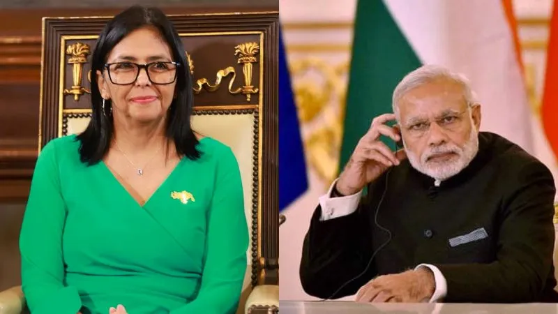 वेनेजुएला में बढ़ी भारत की भूमिका! मादुरो की जगह लेने वालीं रोड्रिग्ज का आया PM मोदी को फोन, जानें क्या बात हुई