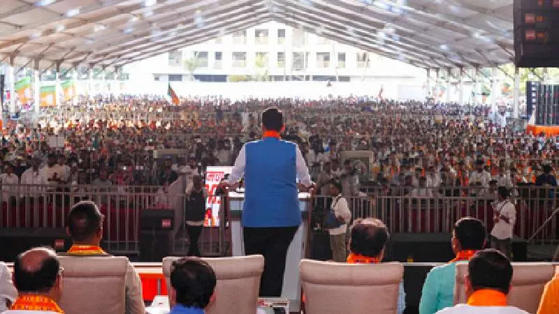 वसई-विरार मनपा ‘एटीएम’ बन गई थी, भ्रष्टाचार ने रोका विकास: मुख्यमंत्री देवेंद्र फडणवीस