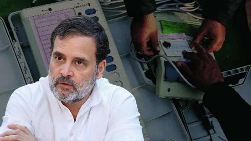 कांग्रेस के सर्वे ने ही निकाल दी राहुल गांधी के दावों की हवा, कर्नाटक में 91% लोगों ने EVM पर जताया भरोसा