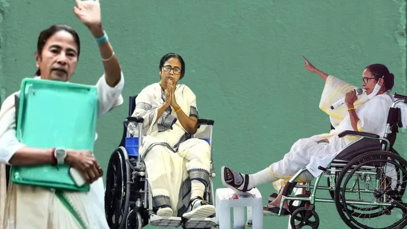 पश्चिम बंगाल में ममता की 'रेड पॉलिटिक्स'... फिर से सहानुभूति को वोट जुटाने का 'हथियार' बनाने की जुगत में
