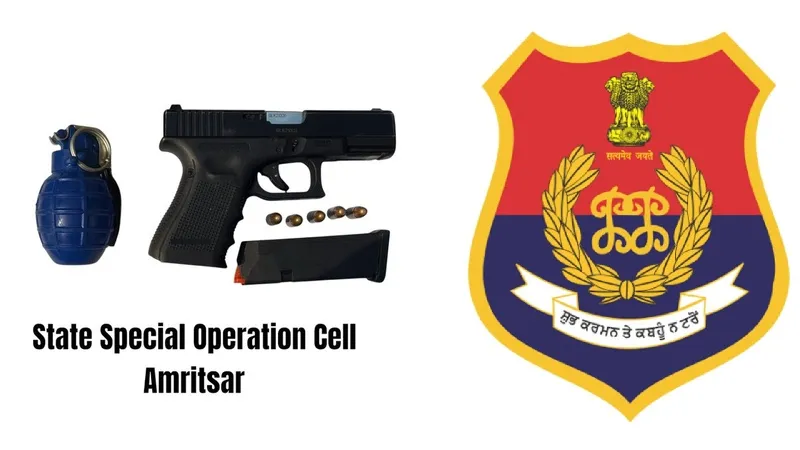 गणतंत्र दिवस से पहले पंजाब पुलिस की बड़ी कामयाबी, अमृतसर में बीकेआई आतंकी गिरफ्तार, हैंड ग्रेनेड और पिस्तौल बरामद