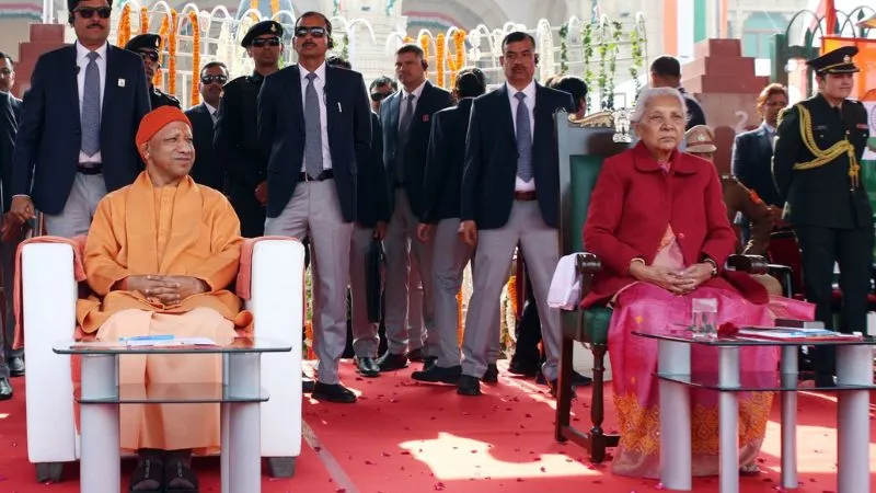 राष्ट्रीय गौरव और उल्लास का उत्सव: लखनऊ में मनाया गया 77वां गणतंत्र दिवस, परेड में नारी शक्ति और विकसित भारत की झलक