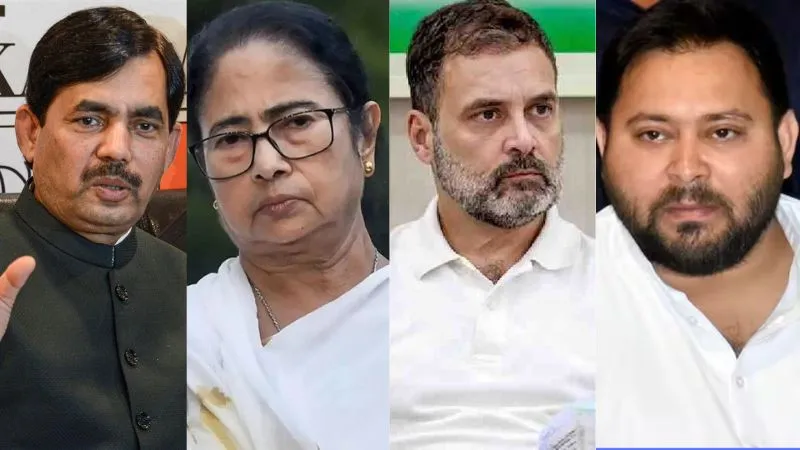 शहनवाज हुसैन का दिखा रौद्र रूप: कांग्रेस से लेकर ममता, तेजस्वी पर जमकर बरसे भाजपा प्रवक्ता, कहा- ये भरोसे के लायक नहीं