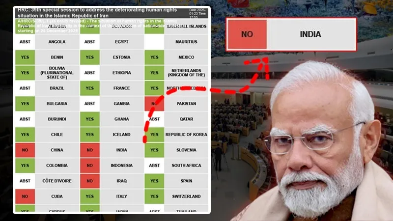 UN में भारत का खुला स्टैंड, ईरान के खिलाफ लाए गए निंदा प्रस्ताव पर किया ‘NO’ वोट; हैरान रह गए पश्चिमी देश