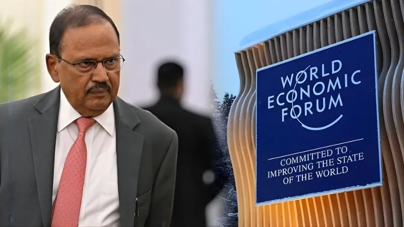 दावोस में दिखेगा भारत का दम… WEF बैठक में NSA अजीत डोभाल और 6 CM करेंगे देश का प्रतिनिधित्व, जानें किन मुद्दों पर होगी चर्चा