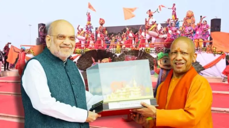 संस्कृति के रंग, लोकधुनो की गूंज.. उत्तर प्रदेश दिवस पर बिखरी सतरंगी छठा