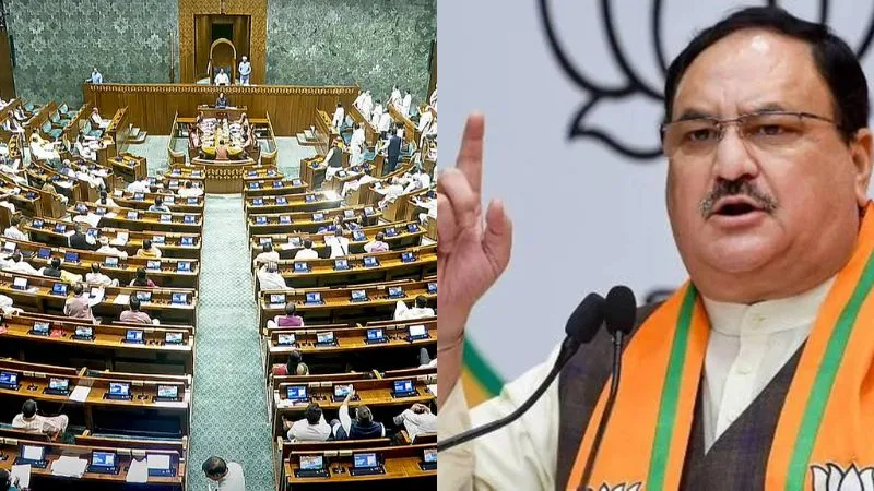 द्रौपदी मुर्मू के अभिभाषण के दौरान विपक्ष की नारेबाजी पर बिफरे जेपी नड्डा, पूछा- कांग्रेस को वंदे मातरम से आखिर दिक्कत क्यों’?