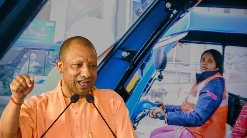 CM योगी के विजन से बदला UP का माहौल, ई-रिक्शा चलाकर मंशा देवी बनीं लखपति दीदी, दूसरे ब्लॉकों की महिलाओं को भी बनाया आत्मनिर्भर