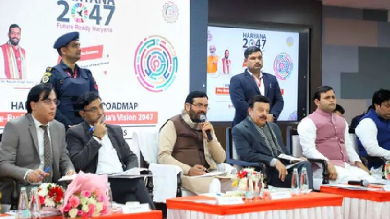 हरियाणा में मुख्यमंत्री ने स्टार्टअप फाउंडर्स से की चर्चा, 2047 तक विकास का संकल्प जताया