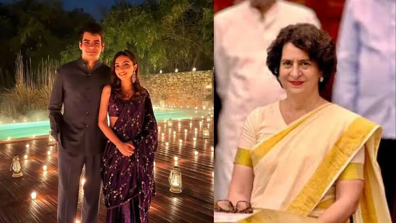 रेहान वाड्रा और अवीवा ने रणथंभौर में की सगाई, प्रियंका गांधी ने शेयर की स्पेशल फोटो, इन सेलेब्स ने दी बधाई