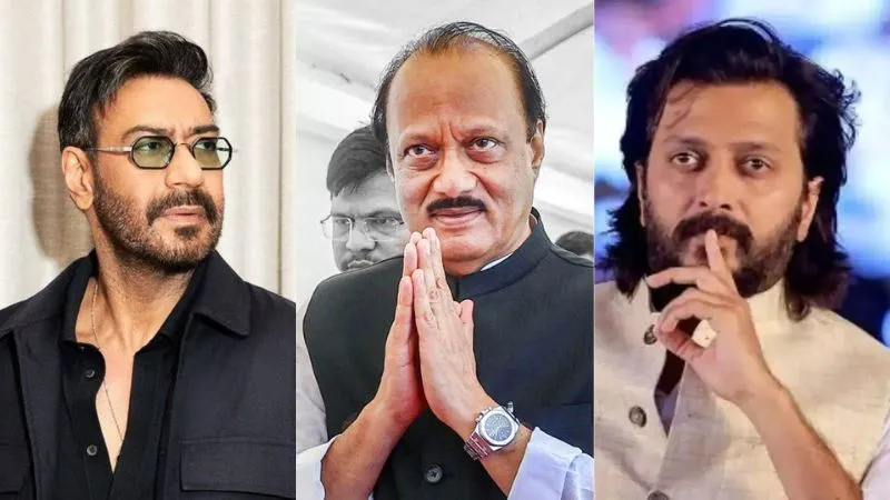 अजित पवार की मौत से बॉलीवुड में पसरा मातम, अजय देवगन से लेकर रितेश देशमुख ने जताया दुख, जानें किसने क्या कहा