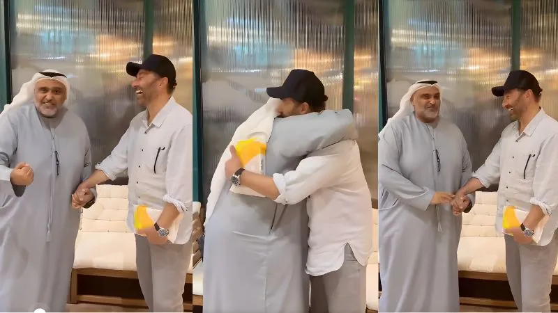 मुस्लिम देशों का BAN भी नहीं रोक पाया, UAE से बॉर्डर 2 देखने आया सनी देओल का फैन, VIRAL हुआ Video
