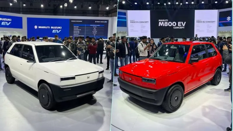 Maruti 800 EV का कमाल! बॉक्सी लुक और हाई-टेक केबिन ने जीता दिल, क्या सच में लौटेगी आइकॉनिक कार?