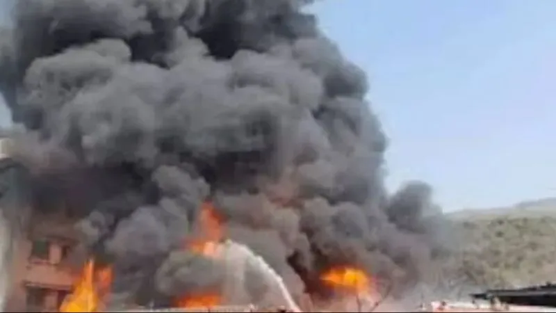 राजस्थान: तेज धमाका और आग का गोला बनी केमिकल फैक्ट्री, 7 मजदूरों की मौत, बारूद का ढेर बना काल!