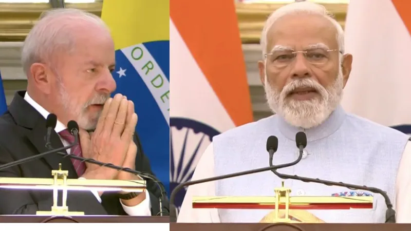 भारत-ब्राजील ट्रेड डील पर हस्ताक्षर, PM मोदी बोले- व्यापार सिर्फ आंकड़ा नहीं भरोसे का प्रतीक, 20 अरब डॉलर का बड़ा लक्ष्य तय