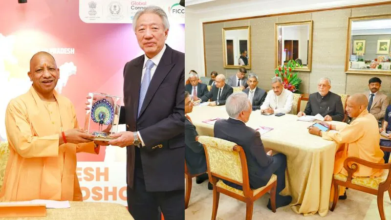 CM योगी के सिंगापुर दौरे में बड़ी कामयाबी, UP में लॉजिस्टिक्स, डेटा सेंटर और स्किल डेवलपमेंट में होने जा रहा बड़ा निवेश, कई कंपनियां उत्सुक