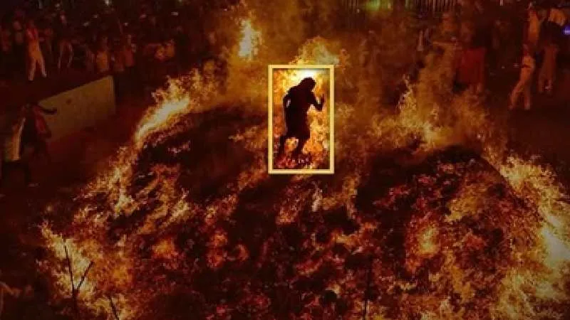 ब्रज में फुलेरा दूज से शुरू हुआ रंगोत्सव, मथुरा के फालैन गांव में दिखती है आस्था की अग्नि-परीक्षा