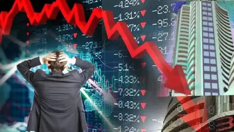 बजट के दिन शेयर बाजार में धड़ाम... 8 लाख करोड़ हुए स्‍वाहा, STT बढ़ोतरी से निवेशकों में डर