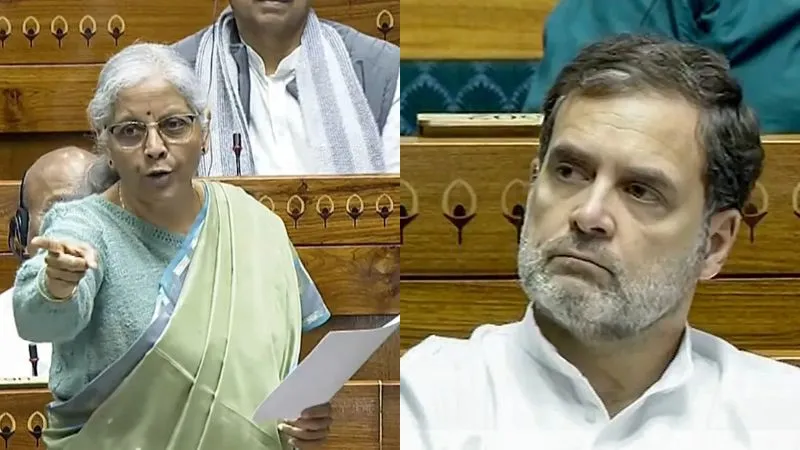 राहुल के वार पर निर्मला का पलटवार, तथ्यों के साथ वित्त मंत्री ने दिया करारा जवाब, बोलीं- ‘इन्होंने देश को बेचा था’