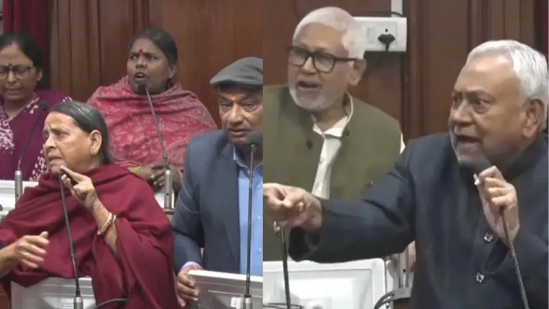 बिहार विधान परिषद में भारी बवाल, विपक्ष पर गुस्से से लाल हुए सीएम नीतीश कुमार, बोले- ‘इन लोगों पर कड़ी कार्रवाई हो’