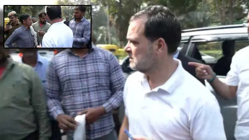 भोपाल जाते समय घायल ऑटो चालक की मदद को रुके राहुल गांधी, किसान सम्मेलन में करेंगे नेतृत्व