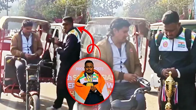 एयरपोर्ट पर न फूल, न माला, देश के लिए Gold Medal जीतकर रिक्शे से घर लौटे रोहन बडवान, क्या यही है हमारे चैंपियंस का सम्मान?