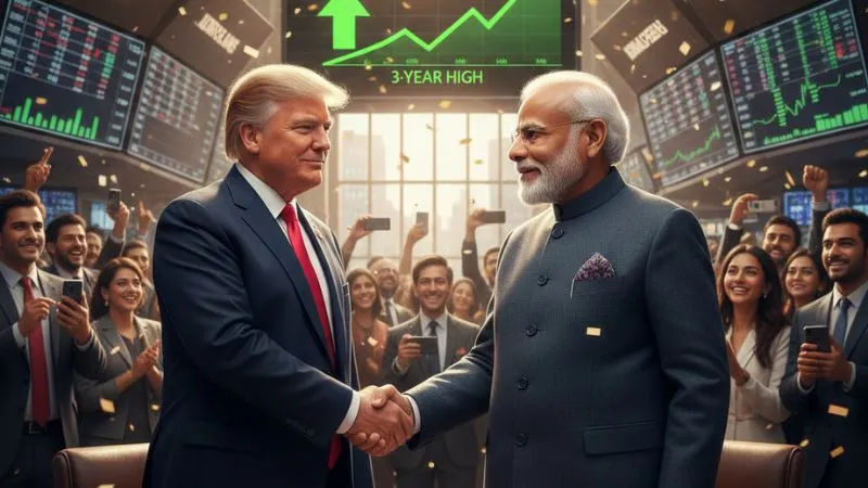 मोदी-ट्रंप डील का मैजिक, बाजार में दहाड़ा रुपया, 3 साल का रिकॉर्ड टूटा, निवेशकों की चांदी