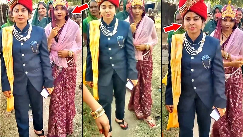 लड़के करते रह गए इंतजार… गांव की दो लड़कियों ने आपस में कर ली शादी, सोशल मीडिया पर आग की तरह फैला वीडियो