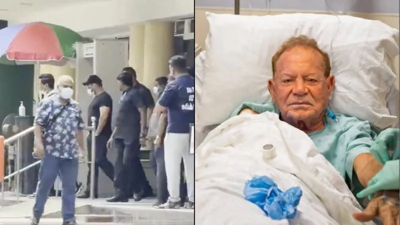 सलीम खान की तबीयत बिगड़ी, पिता को अस्पताल में देख भावुक हुए सलमान खान, वीडियो देख फैंस भी हुए दुखी