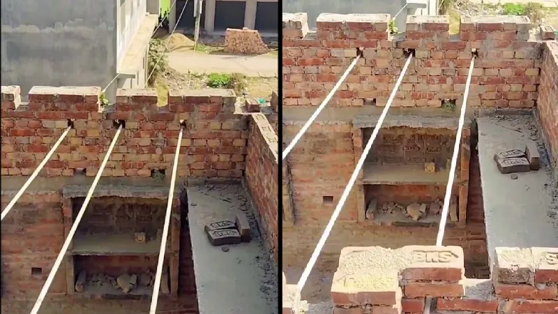 अजब-गजब बिहार... 11 हजार KV की हाईवोल्टेज लाइन के बीच में बना दिया घर, VIDEO VIRAL