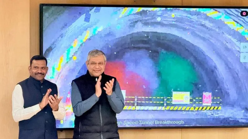 महाराष्ट्र में बुलेट ट्रेन ने पकड़ी रफ्तार, पालघर में 'माउंटेन टनल-6' का ब्रेकथ्रू संपन्न, महज 2 घंटे में तय होगा मुंबई-अहमदाबाद का सफर