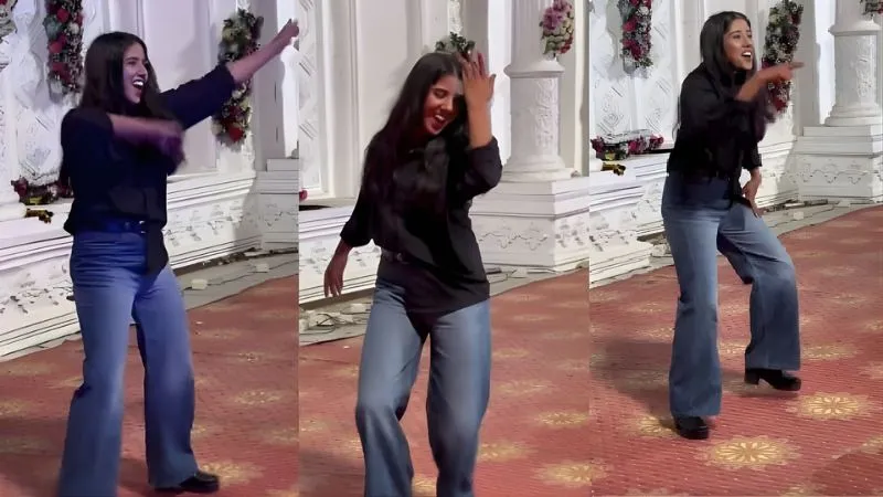 लड़की ने शादी में किया ऐसा धमाकेदार डांस कि खाना-पीना भूल गए बाराती, सोशल मीडिया पर आग की तरह फैला वीडियो