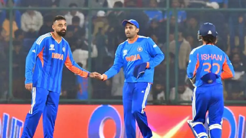 T20 वर्ल्ड कप 2026: भारत ने नामीबिया को 93 रन से रौंदा, ग्रुप-ए में नंबर 1 पर पहुंची टीम इंडिया