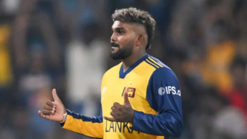 T20 विश्व कप 2026: श्रीलंका को बड़ा झटका, वानिंदु हसरंगा हुए बाहर