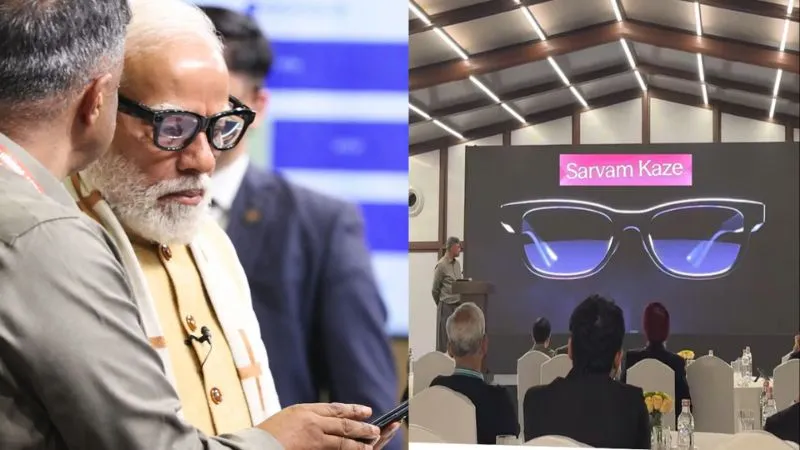 फोन हुआ पुराना! अब चश्मा करेगा रिकॉर्डिंग और लाइव ट्रांसलेशन, Sarvam Kaze पहनकर दिखे PM मोदी, जानिए क्या है इसकी असली ताकत