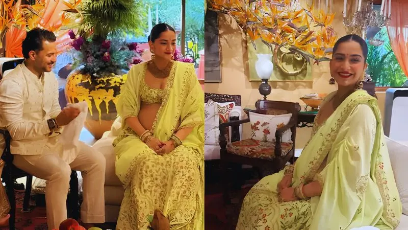 Sonam Kapoor Baby Shower: सोनम कपूर की गोद भराई में दिखी सनातन धर्म की झलक, बताया 'सीमन्तोन्नयन' का महत्व