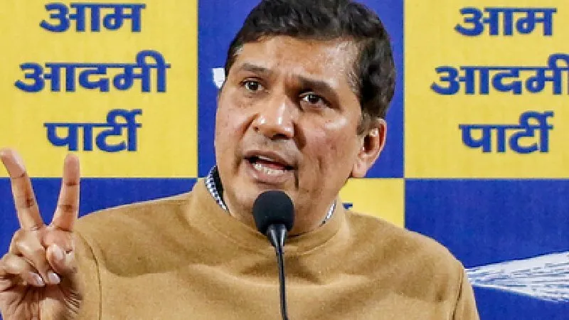 सौरभ भारद्वाज का आरोप, दिल्ली सरकार ने एक साल में राजधानी को कर्जदार बना दिया