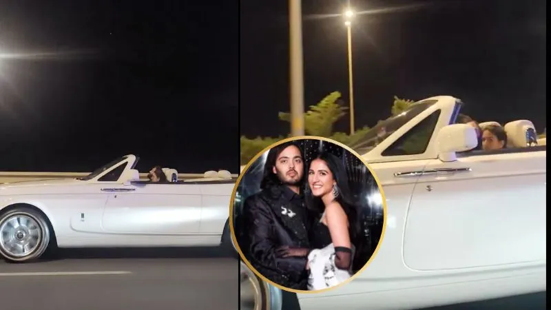 आधी रात बिना सिक्योरिटी सड़कों पर दौड़ाई रॉल्स-रॉयस, अनंत अंबानी-राधिका की लॉन्ग ड्राइव का Video वायरल