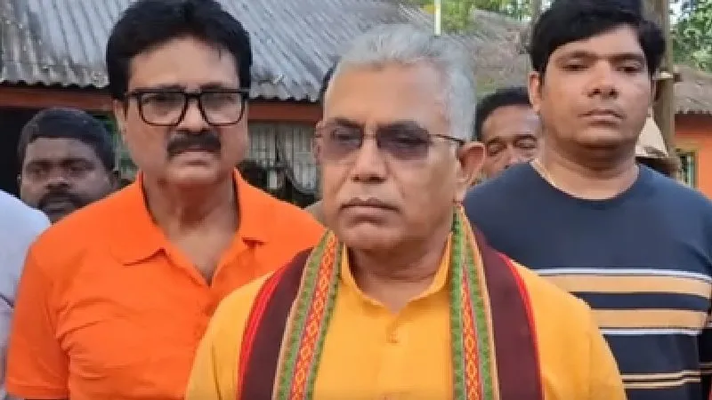 दिलीप घोष के गंभीर आरोप, पश्चिम बंगाल में चुनाव प्रक्रिया प्रभावित करने की कोशिश, ममता बनर्जी सरकार पर भी निशाना