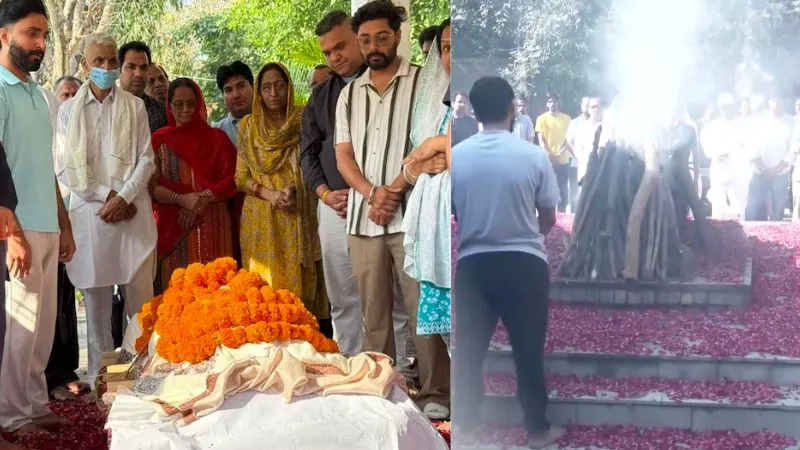 पंचतत्व में विलीन हुए हरीश राणा...कलेजा चीर गया WhatsApp पर भेजा पिता का वो छोटा सा मैसेज, VIDEO