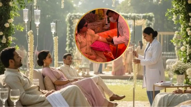 फूल-माला तोहफे नहीं... IV Drip से हुआ शादी में मेहमानों का स्वागत, वजह कर देगी हैरान, देखें दिलचस्प Video