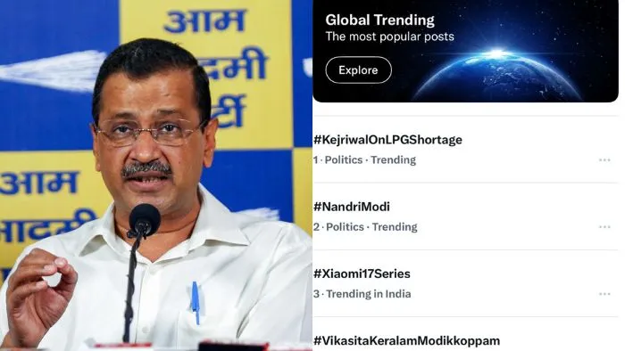 LPG की कमी पर केजरीवाल का ‘डिजिटल प्रहार’, इंटरनेट पर मचा बवाल, ट्रेंड हुआ #KejriwalOnLPGShortage