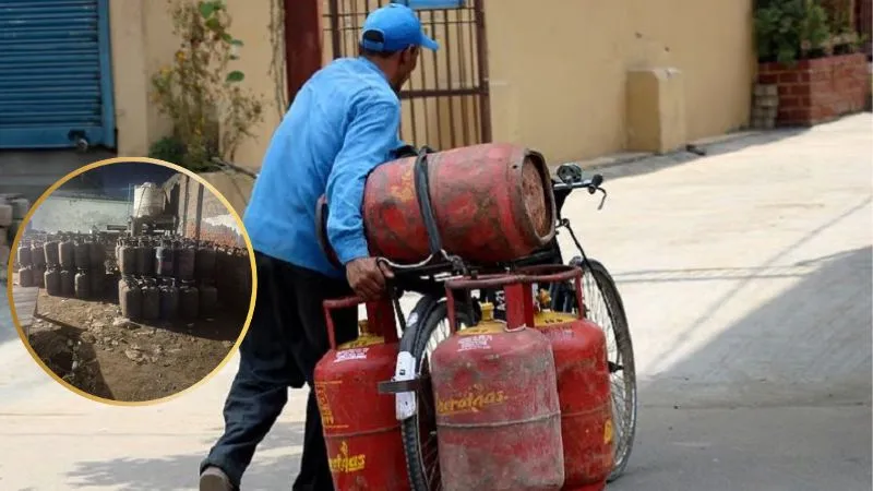 LPG कालाबाजारी का पर्दाफाश… गैस एजेंसी मालिक से 459 गैस सिलेंडर बरामद, चौगुने दामों में बेचने की फिराक में था आरोपी