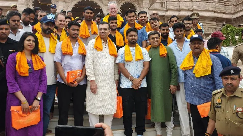 IPL 2026 से पहले लखनऊ सुपर जायंट्स ने अयोध्या में किए भगवान श्रीराम के दर्शन, टीम में नई उम्मीदें